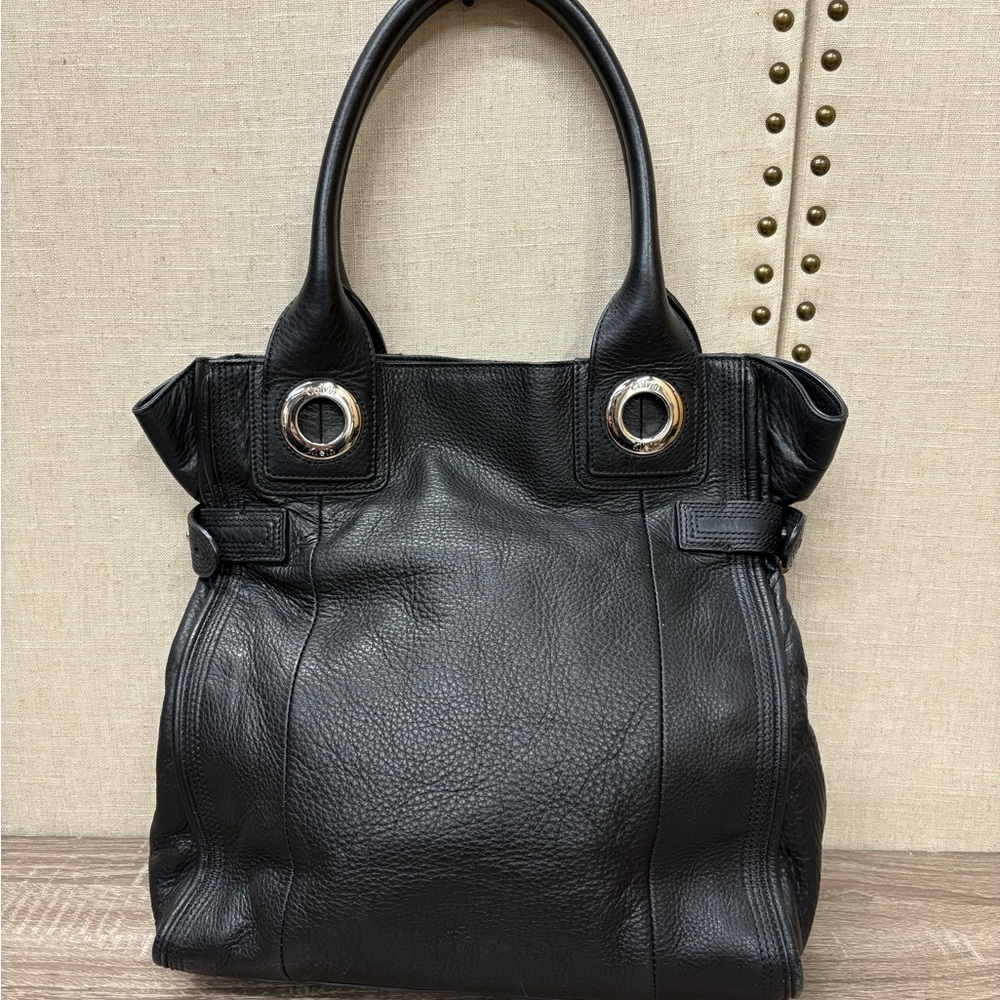 Calvin Klein Black Leather Bag